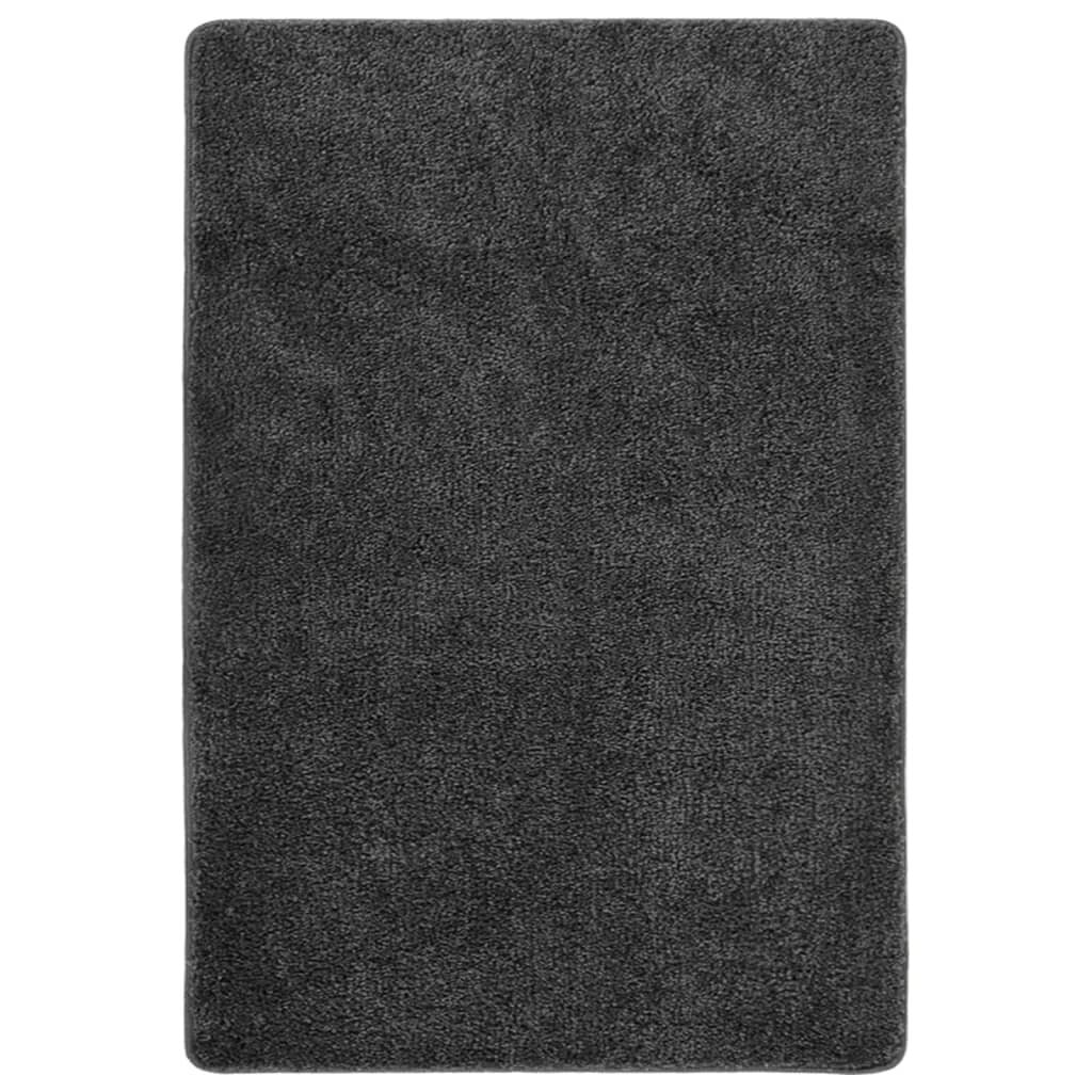 Shaggy tipo kilimėlis, tamsiai pilkas, 160x230cm, neslystantis цена и информация | Kilimai | pigu.lt
