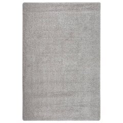 Shaggy tipo kilimėlis, šviesiai pilkas, 200x290cm, neslystantis kaina ir informacija | Kilimai | pigu.lt