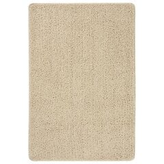 Shaggy tipo kilimėlis, kreminis, 140x200cm, neslystantis kaina ir informacija | Kilimai | pigu.lt