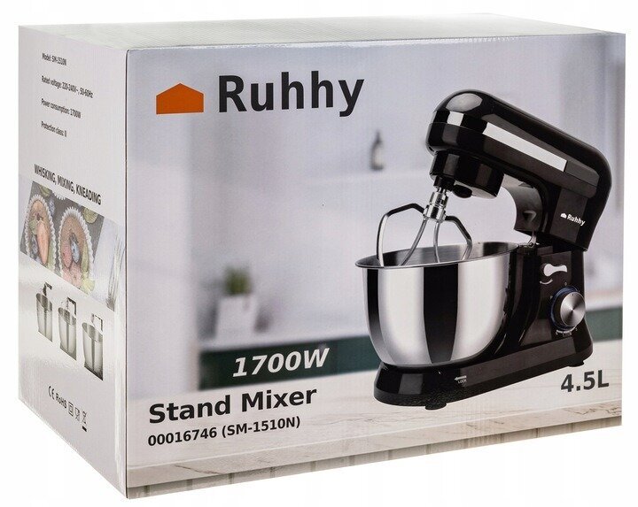 Ruhhy Stand Mixer SM-1510N kaina ir informacija | Virtuviniai kombainai | pigu.lt