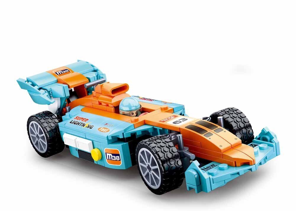 Konstruktorius Sluban Racing Car kaina ir informacija | Konstruktoriai ir kaladėlės | pigu.lt