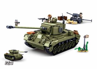 Konstruktorius Sluban army Medium American Tank kaina ir informacija | Konstruktoriai ir kaladėlės | pigu.lt