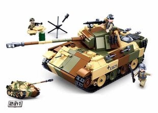 Konstruktorius Sluban army Medium German Tank kaina ir informacija | Konstruktoriai ir kaladėlės | pigu.lt