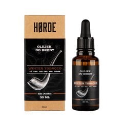 Оливковое масло для бороды HORDE Winter Tobacco, ограниченное издание, 30 мл. цена и информация | Косметика и средства для бритья | pigu.lt