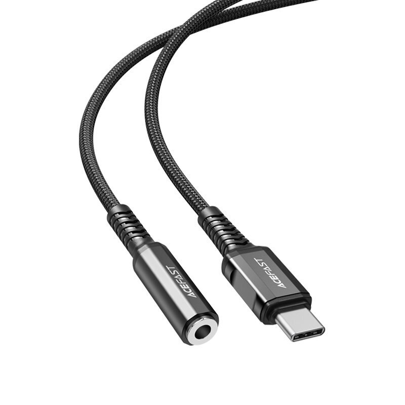Acefast audio cable USB Type C - 3.5mm mini jack (female), 18 cm цена и информация | Laidai telefonams | pigu.lt