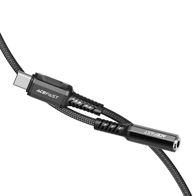 Acefast audio cable USB Type C - 3.5mm mini jack (female), 18 cm цена и информация | Laidai telefonams | pigu.lt