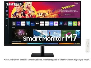 Samsung S32BM700UU - M70B Series - LED monitor - 4K - 32" - HDR цена и информация | Мониторы | pigu.lt