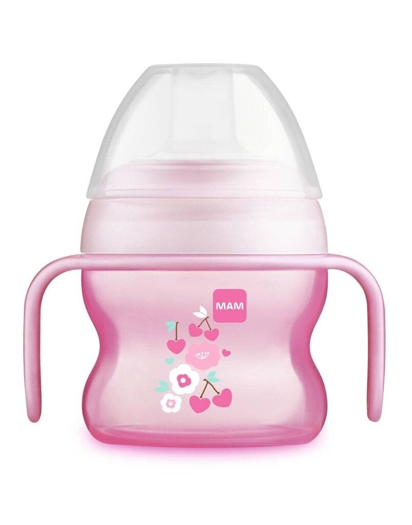 Buteliukas MAM 4 mėn.+, 150 ml, Pink цена и информация | Buteliukai kūdikiams ir jų priedai | pigu.lt