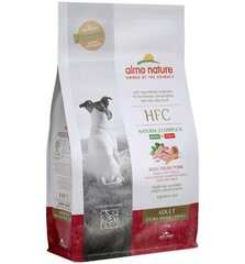Сухой корм для собак размером XS/S, со свининой Almo Nature HFC Adult Dog, 1.2 кг цена и информация |  Сухой корм для собак | pigu.lt