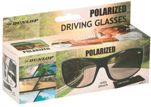 Akiniai nuo saulės Dunlop, 14 x 4,5 x 6 cm, juodi kaina ir informacija | Sportiniai akiniai | pigu.lt