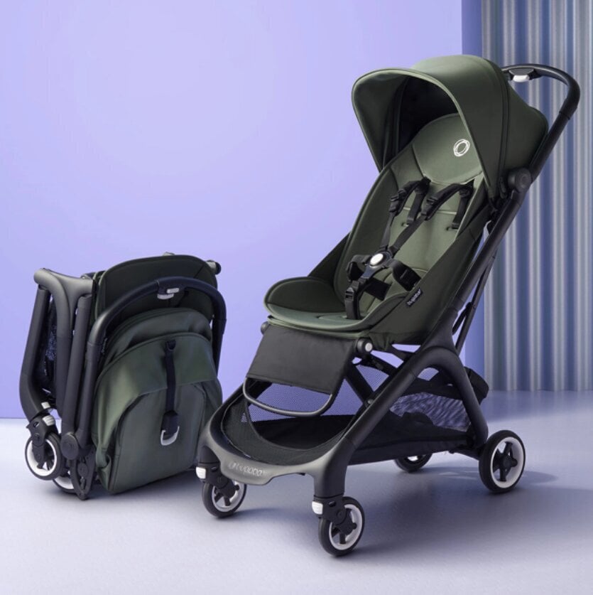 Bugaboo Butterfly sportinis vežimėlis, Black/Midnight Black-Midnight Black kaina ir informacija | Vežimėliai | pigu.lt