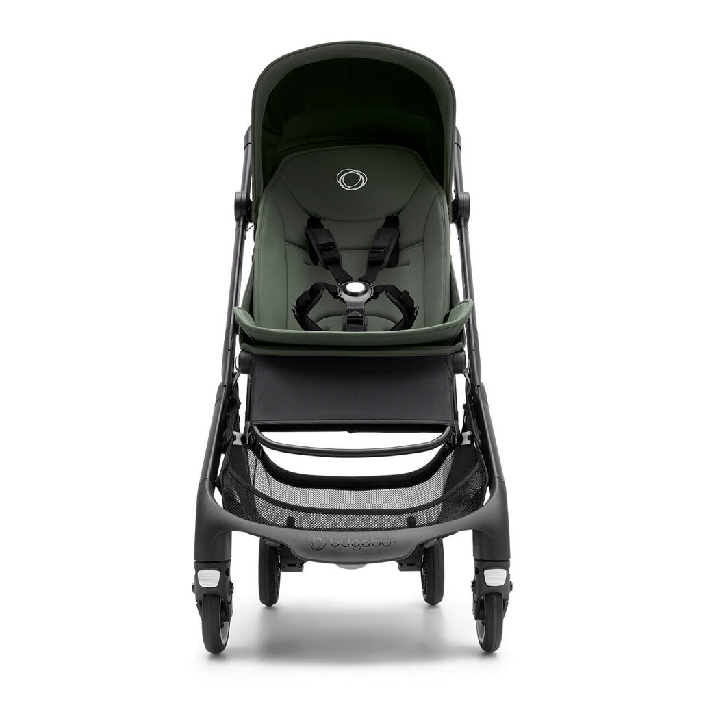 Bugaboo Butterfly sportinis vežimėlis, Black/Forest Green-Forest Green kaina ir informacija | Vežimėliai | pigu.lt