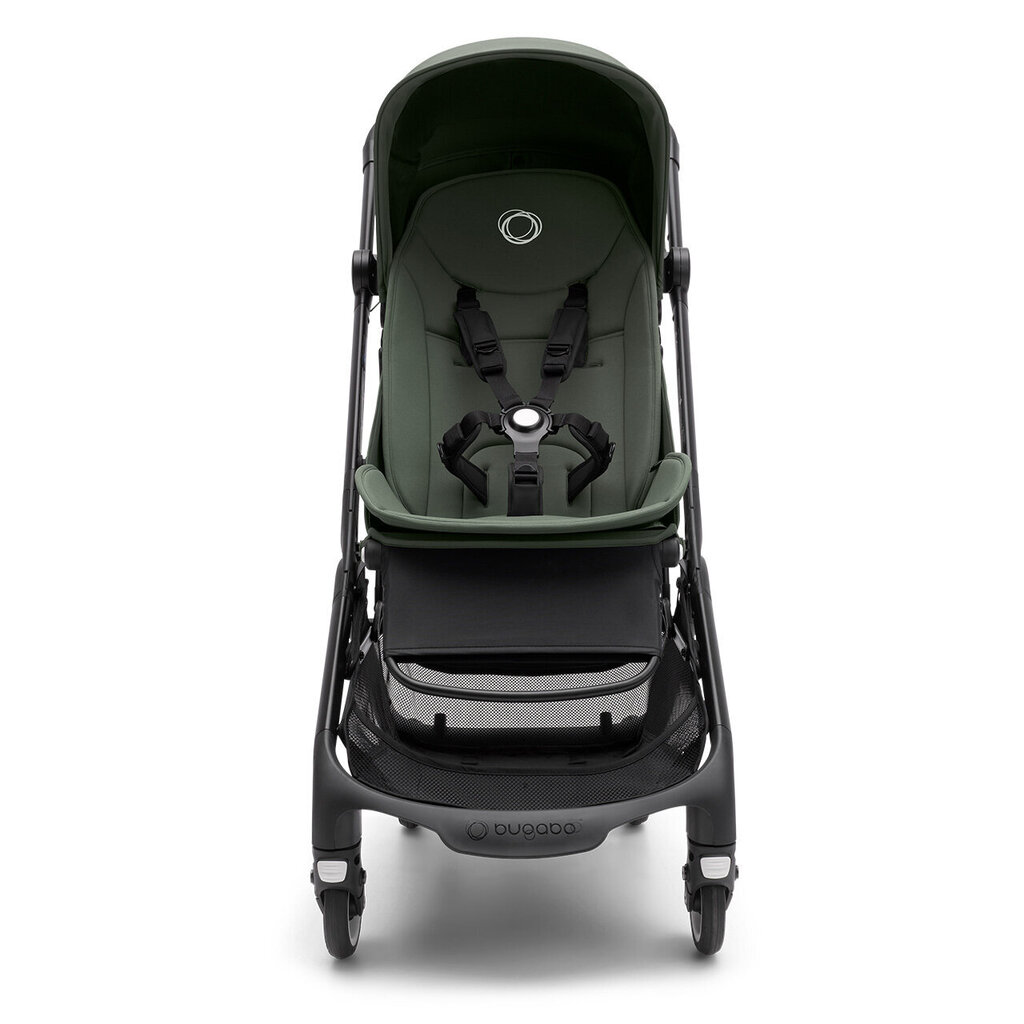 Bugaboo Butterfly sportinis vežimėlis, Black/Forest Green-Forest Green kaina ir informacija | Vežimėliai | pigu.lt