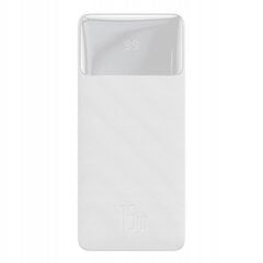 Atsarginis maitinimo šaltinis Power Bank, 30000 mAh, baltas kaina ir informacija | Atsarginiai maitinimo šaltiniai (power bank) | pigu.lt