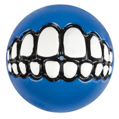 Rogz Grinz Blue mėlynas kamuoliukas, 78mm kaina ir informacija | Žaislai šunims | pigu.lt