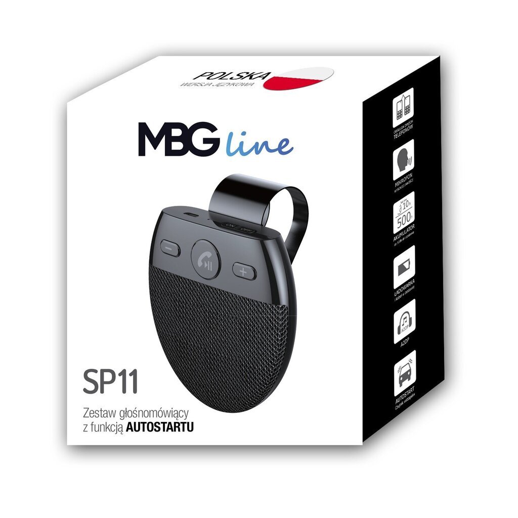 Laisvų rankų įranga MBG SP11 цена и информация | Laisvų rankų įranga | pigu.lt