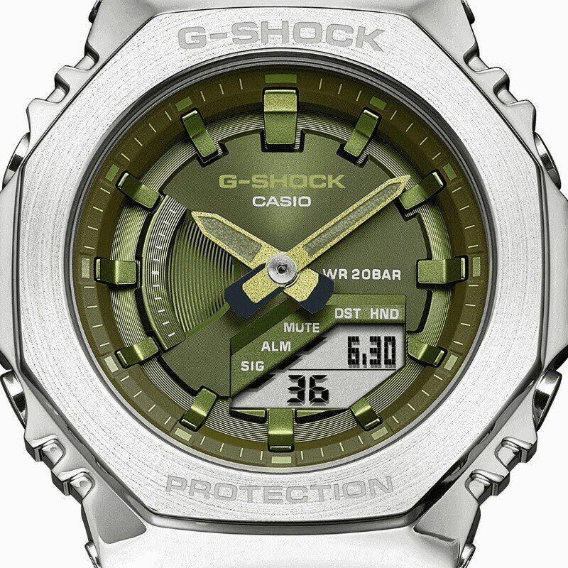 Женские часы Casio G-shock G-Classic Original GM-S2100-3AER Metal Covered  цена | pigu.lt