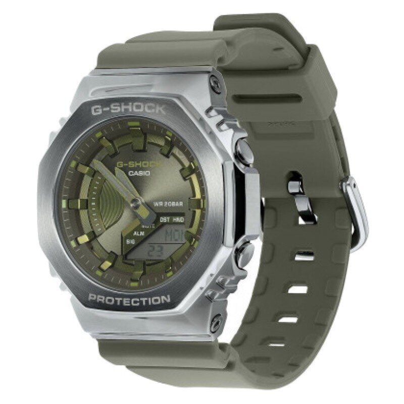 Moteriškas laikrodis Casio G-shock GM-S2100-3AER kaina ir informacija | Moteriški laikrodžiai | pigu.lt