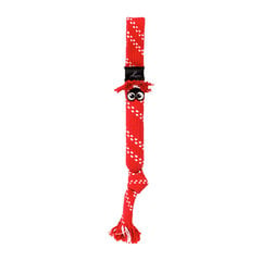 Rogz Scrubz Large Red raudona virvė, 54cm kaina ir informacija | Žaislai šunims | pigu.lt