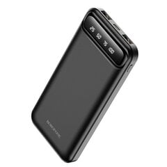 Внешний аккумулятор Power Bank Borofone BJ14 Type-C microUSB 2*USB (2A)  10000mAh черный цена и информация | Зарядные устройства Power bank | pigu.lt