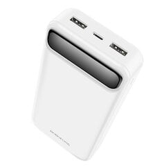 Внешний аккумулятор Power Bank Borofone BJ14A, 2xUSB, 20000mAh, белый цена и информация | Зарядные устройства Power bank | pigu.lt