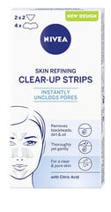 Valomieji veido pleistrai Nivea Skin Refining SOS Clear Up, 6 vnt. kaina ir informacija | Veido kaukės, paakių kaukės | pigu.lt