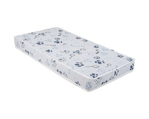 Матрас для детей Kikkaboo Memory Comfort Cool gel 70x140x12 см, Horses Blue цена и информация | Матрасы | pigu.lt