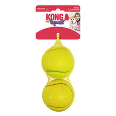 Teniso kamuoliukai šunims Kong Squeezz, M, 2 vnt. kaina ir informacija | Žaislai šunims | pigu.lt