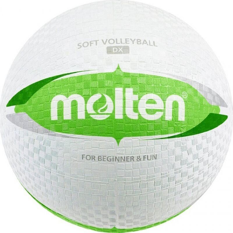 Tinklinio kamuolys Molten, baltas/žalias цена и информация | Tinklinio kamuoliai | pigu.lt