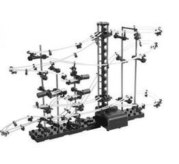 Гоночная трасса для шариков 60x18x8 см, 2 уровня цена и информация | Игрушки для мальчиков | pigu.lt