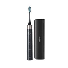 FairyWill Sonic toothbrush with head set and case FW-P80 (Black) цена и информация | Электрические зубные щетки | pigu.lt