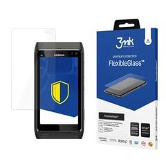 Apsauginis stiklas 3MK, skirtas Nokia N8 kaina ir informacija | Apsauginės plėvelės telefonams | pigu.lt