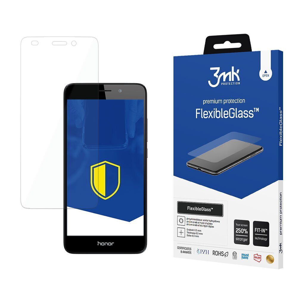 Apsauginis stiklas FlexibleGlass Honor 7 lite kaina ir informacija | Apsauginės plėvelės telefonams | pigu.lt