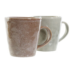 Кружка Mug DKD Home Decor, 14 x 10 x 10.4 cм, 360 мл, 2 шт цена и информация | Стаканы, фужеры, кувшины | pigu.lt