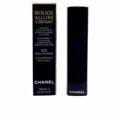 Губная помада Chanel Rouge Allure L'extrait Rose Supreme 822 цена и информация | Помады, бальзамы, блеск для губ | pigu.lt