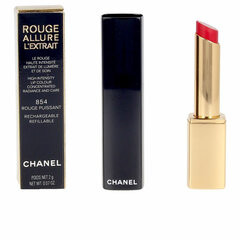 Губная помада Chanel Rouge Allure L'extrait Rouge Puissant 854 цена и информация | Помады, бальзамы, блеск для губ | pigu.lt