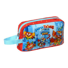 Šiluminė pietų dėžutė SuperThings Kazoom Kids Raudona Šviesiai mėlyna (21.5 x 12 x 6.5 cm) kaina ir informacija | Maisto saugojimo  indai | pigu.lt