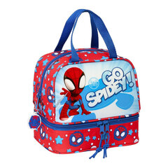 Priešpiečių dėžutė Spiderman Spidey Raudona Mėlyna (20 x 20 x 15 cm) kaina ir informacija | Maisto saugojimo  indai | pigu.lt