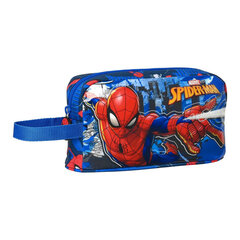 Šiluminė pietų dėžutė Spiderman Great Power Raudona Mėlyna (21.5 x 12 x 6.5 cm) kaina ir informacija | Šaltkrepšiai, šaltdėžės ir šaldymo elementai | pigu.lt