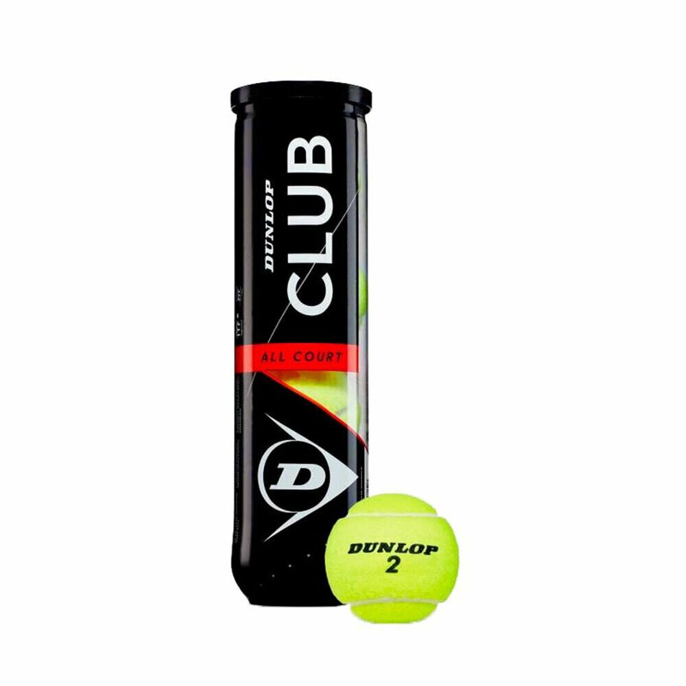Teniso kamuoliukai Dunlop Club AC цена и информация | Lauko teniso prekės | pigu.lt