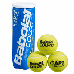 Мячики для паделя Babolat Court 3 шт цена и информация | Падел | pigu.lt