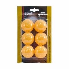 Мячи Enebe 845500 Ping Pong 6 шт цена и информация | Ракетки для настольного тенниса, чехлы и наборы | pigu.lt