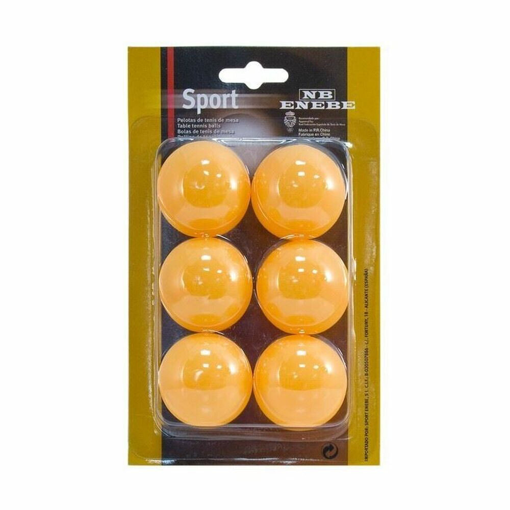 Kamuoliai Enebe 845500 Ping Pong 6 pcs kaina ir informacija | Stalo teniso raketės, dėklai ir rinkiniai | pigu.lt