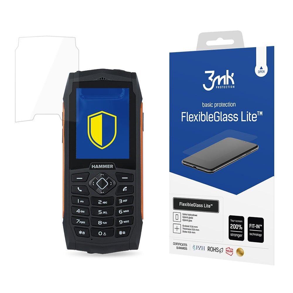 3mk FlexibleGlass Lite™ kaina ir informacija | Apsauginės plėvelės telefonams | pigu.lt