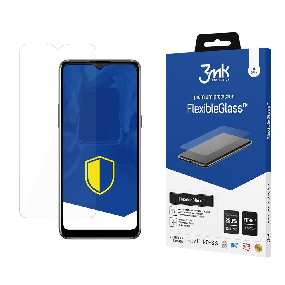 3mk FlexibleGlass™ skirtas HTC Desire 20+ kaina ir informacija | Apsauginės plėvelės telefonams | pigu.lt