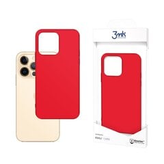 3mk Matt Case, skirtas Apple iPhone 13 Pro Max, raudonas kaina ir informacija | Telefono dėklai | pigu.lt