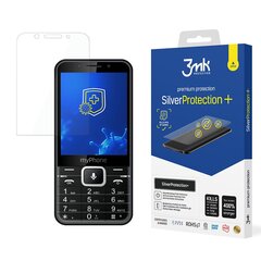MyPhone Up - 3mk SilverProtection+ screen protector цена и информация | Google Pixel 3a - 3mk FlexibleGlass Lite™ защитная пленка для экрана | pigu.lt