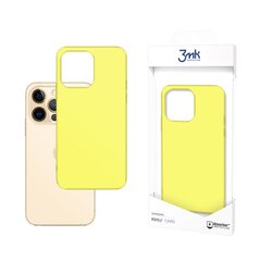 3mk Matt Case, skirtas Apple iPhone 13 Pro, geltonas kaina ir informacija | Telefono dėklai | pigu.lt