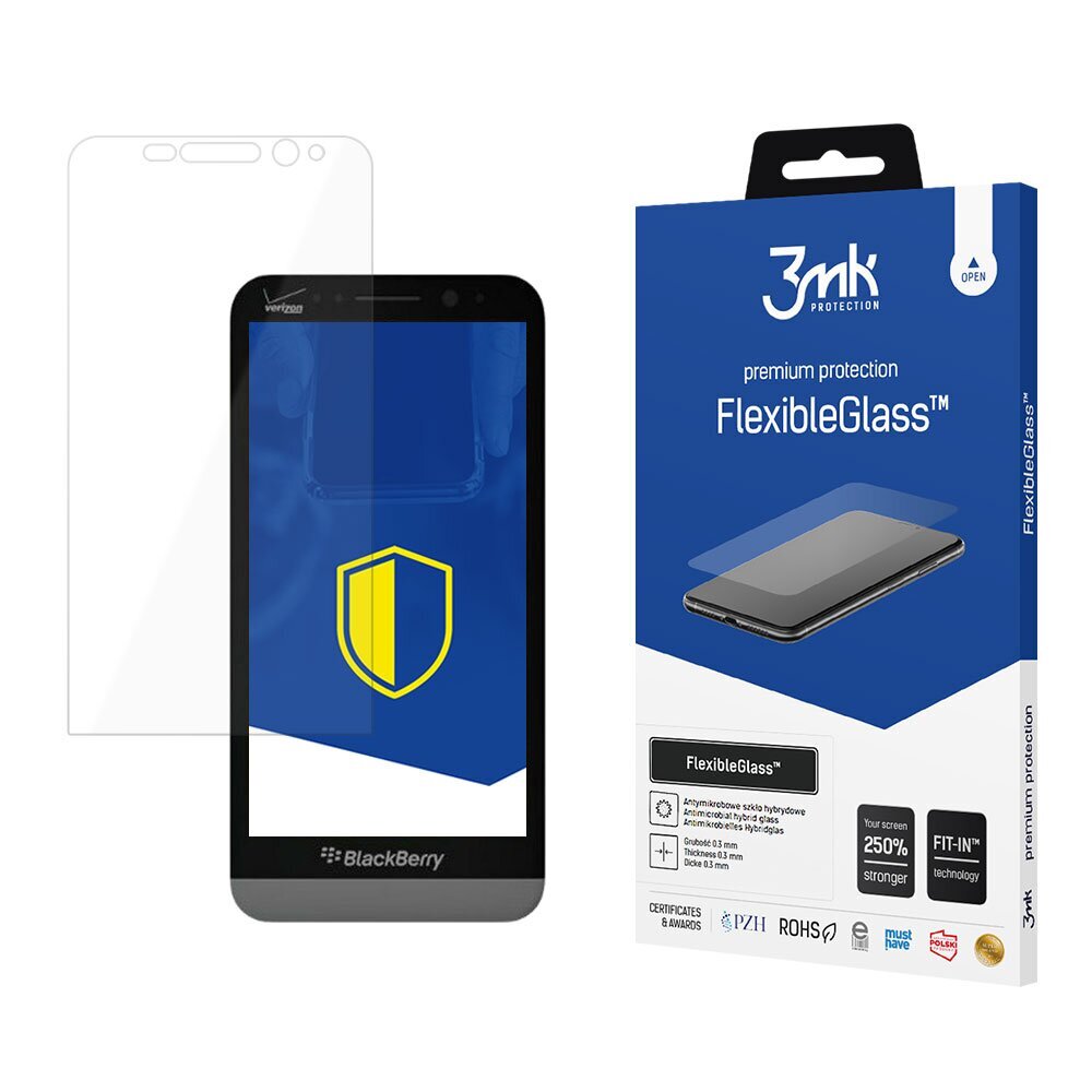 3mk FlexibleGlass™ BlackBerry Z30 kaina ir informacija | Apsauginės plėvelės telefonams | pigu.lt