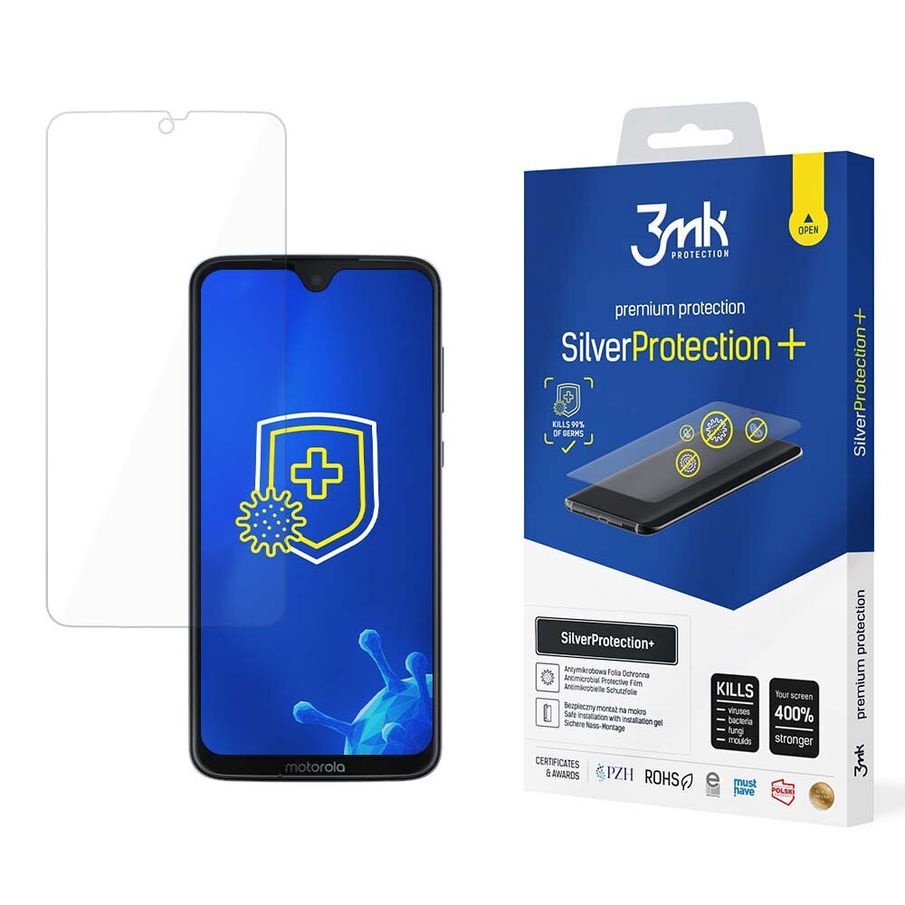 Motorola Moto G7 - 3mk SilverProtection+ screen protector цена | pigu.lt